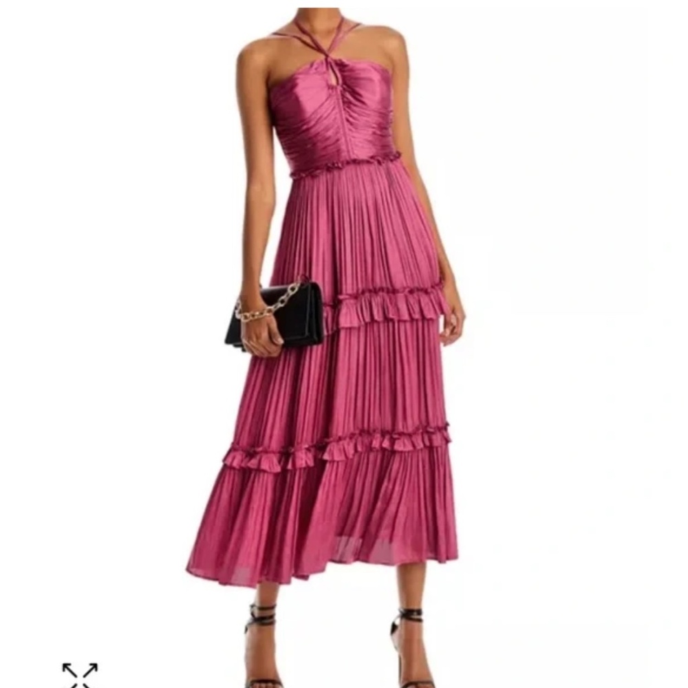 Aqua rose dress NWT